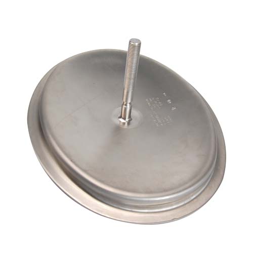 9401.101400 Los ovaal deksel Zimmerlin
tbv. kraagopening 340 x 440mm
Uitw. afmetingen: 382 x 482mm
Materiaal dikte: 4mm
Bedrijfsdruk: 4 bar
250°C
Mat. mediumrakend: 1.4571
Mat. beslagdelen: 1.4301
Centrale bout M22 x 170mm
ZONDER afdichting
Electrolytisch gepolijst
Met PED-afname