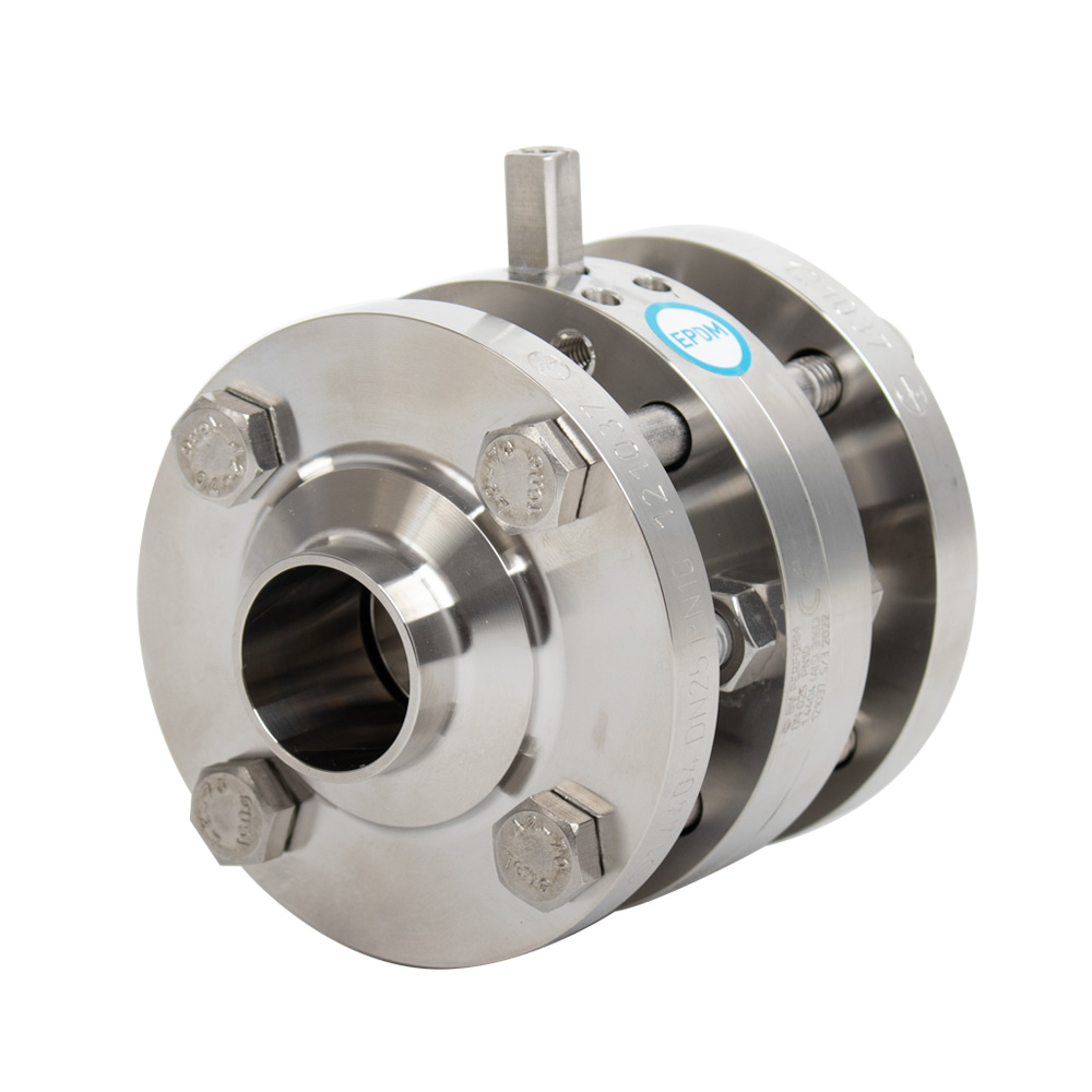 560500503330 Südmo Butterfly Valve K587 DN50
Connection: Between flanges
with welding ends 53 x 1,5mm
Mat.: 1.4404 (316L) Polished
Without Handle
EPDM Gasket (FDA)