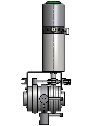 595401001360 M&S Lekdetectieklep LSV07
Aansluiting: Tussen flenzen
met laseinden 104,0 x 2,0mm
Met 2 lekkageventielen
Mat.: 1.4301 (304) Gepolijst
Pneumatisch bediend (NC)
Lucht openend / Veer sluitend
Incl. stuurkop met RVS
Kap, 1x Magneetventiel (3/2)
10~36 VDC, en 2x NI (sensor)
EPDM Afdichting (FDA)