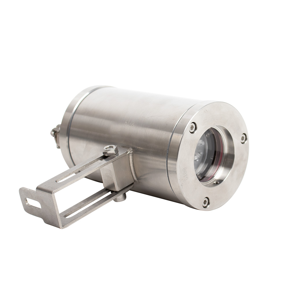 64500EDELL24701 For DIN11851
From DN80
Mat.: 1.4301 (304)
24 Volt AC/DC - 7 Watt
Lumens 980
Diameter: 77,0mm
Height: 191,0mm
ATEX Certified (no button)
IP65 / IP67 dust-free and spray-proof
Lifespan ca. 40000 hours
Max. ambient temperature 40°C