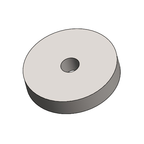 715161060312 Consisting of:
1x Levelling feet plate M12 thread
Material thread: 304 / 1.4301
Material base: Stainless Steel
Colour base: Stainless Steel
For tube Ø60,3
Thickness plate: 12mm