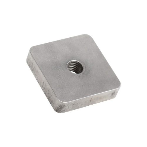 715122004012 Consisting of:
1x Levelling feet plate M12 thread
Material thread: 304 / 1.4301
Material base: Stainless Steel
Colour base: Stainless Steel
For square tube 40mm
Thickness plate: 12mm