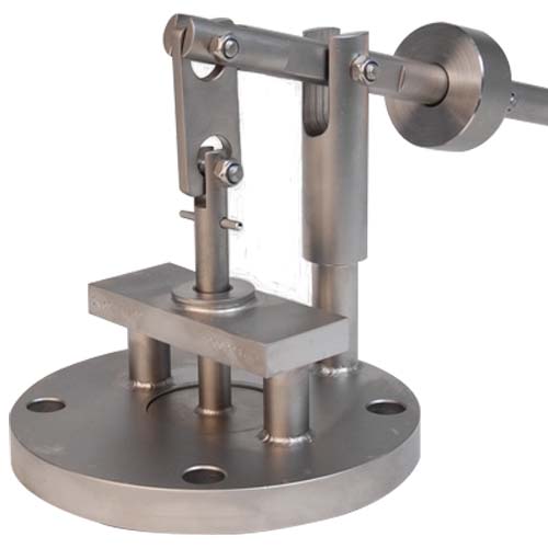 922500502300 Aanspreekdruk: 0,004 bar
Buitendiameter flens: 150mm
Steekcirkel: 125mm (4 gaten)
Mat.: 1.4031 (304) Gestraald
met EPDM afdichting